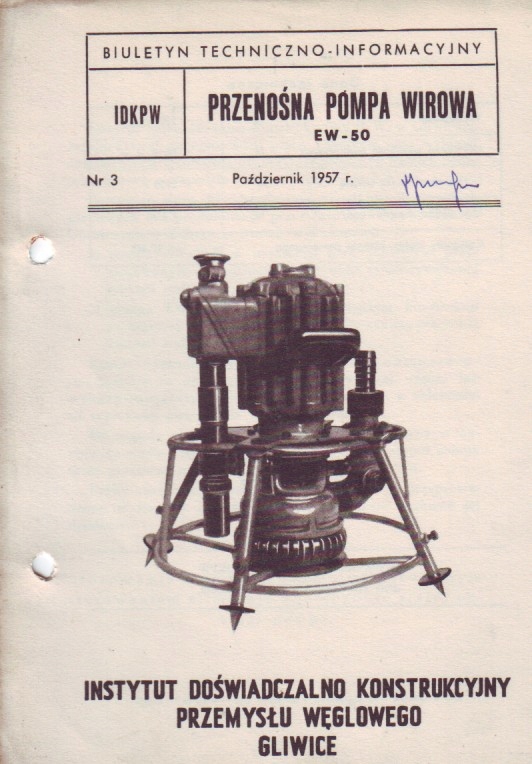 212 Biuletyn Techniczno-Informacyjny POMPA kopalnia