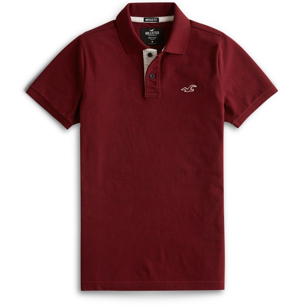 Koszulka polo męska Hollister by Abercrombie r. M