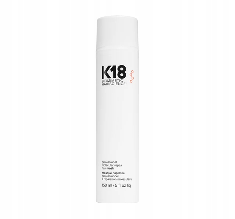 K18 PROFESSIONAL MOLECULAR REPAIR MASK MOLEKULARNA MASKA DO WŁOSÓW 150ML