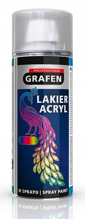 LAKIER W SPRAYU 400ML CZERWONY RAL3000