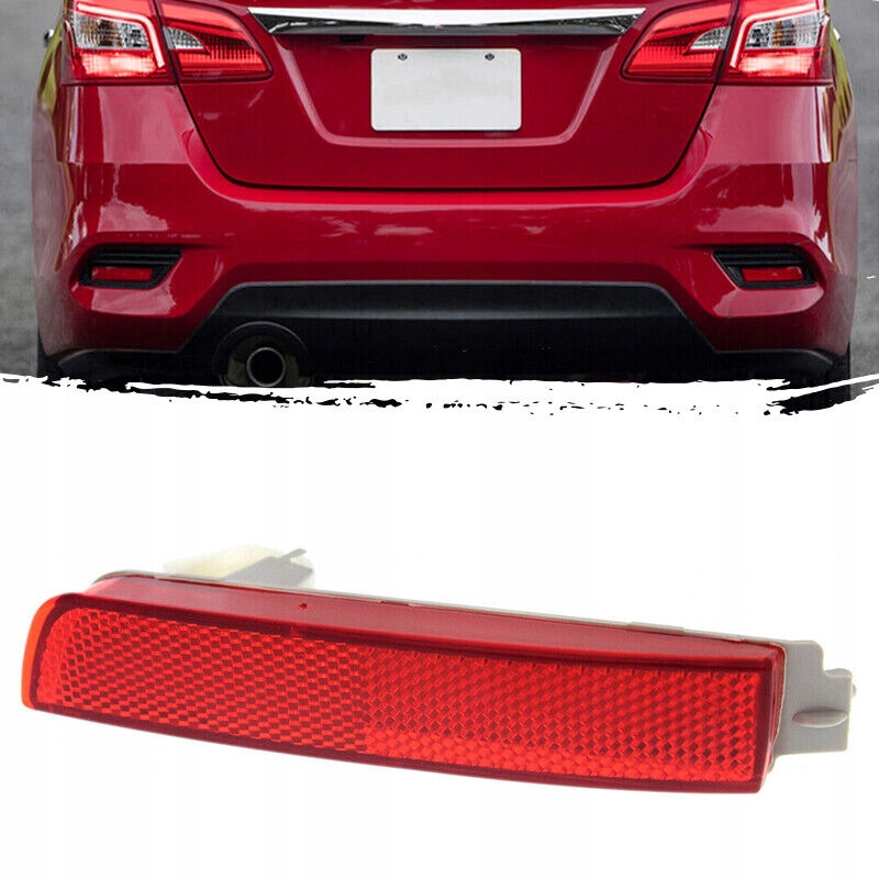 dla 2013-2018 Nissan Sentra Murano 2008-14 Czerwona lampa reflektora tylneg