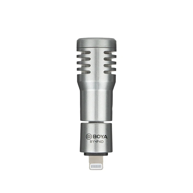 Mikrofon wejście Lightning BOYA BY-P4D Smartphone Apple iPhone iPad