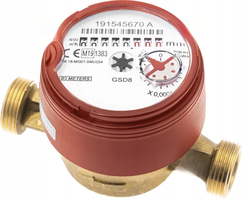 Wodomierz Bmeters GSD8-I, 3/4 cala DN20 4 m3/h