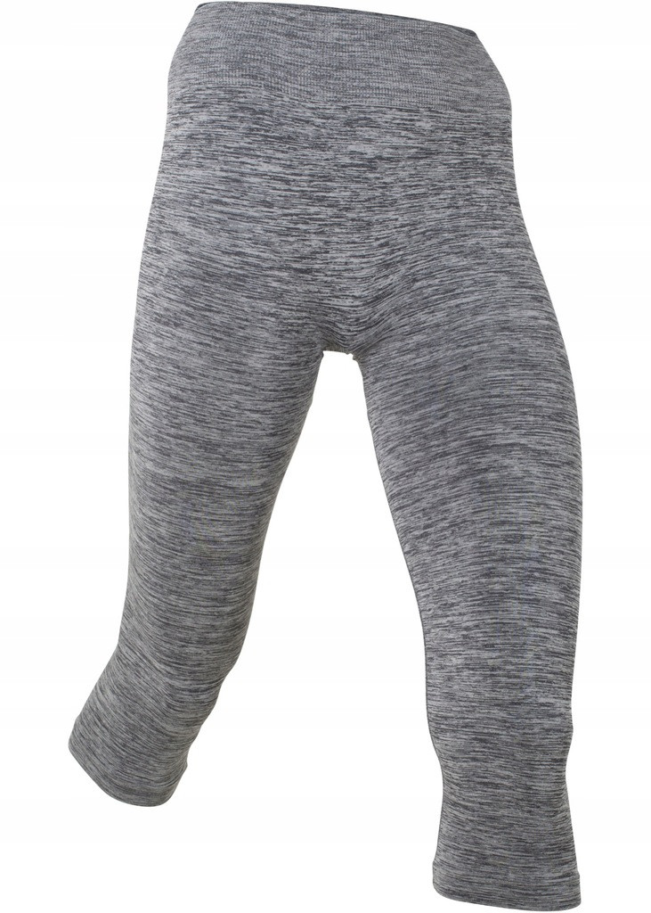 LEGGINSY SPORTOWE 3/4 SZARY MELANŻ 3C5A08 Bonprix 40/42