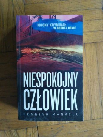 "Niespokojny człowiek" Mankell szwedzki kryminał