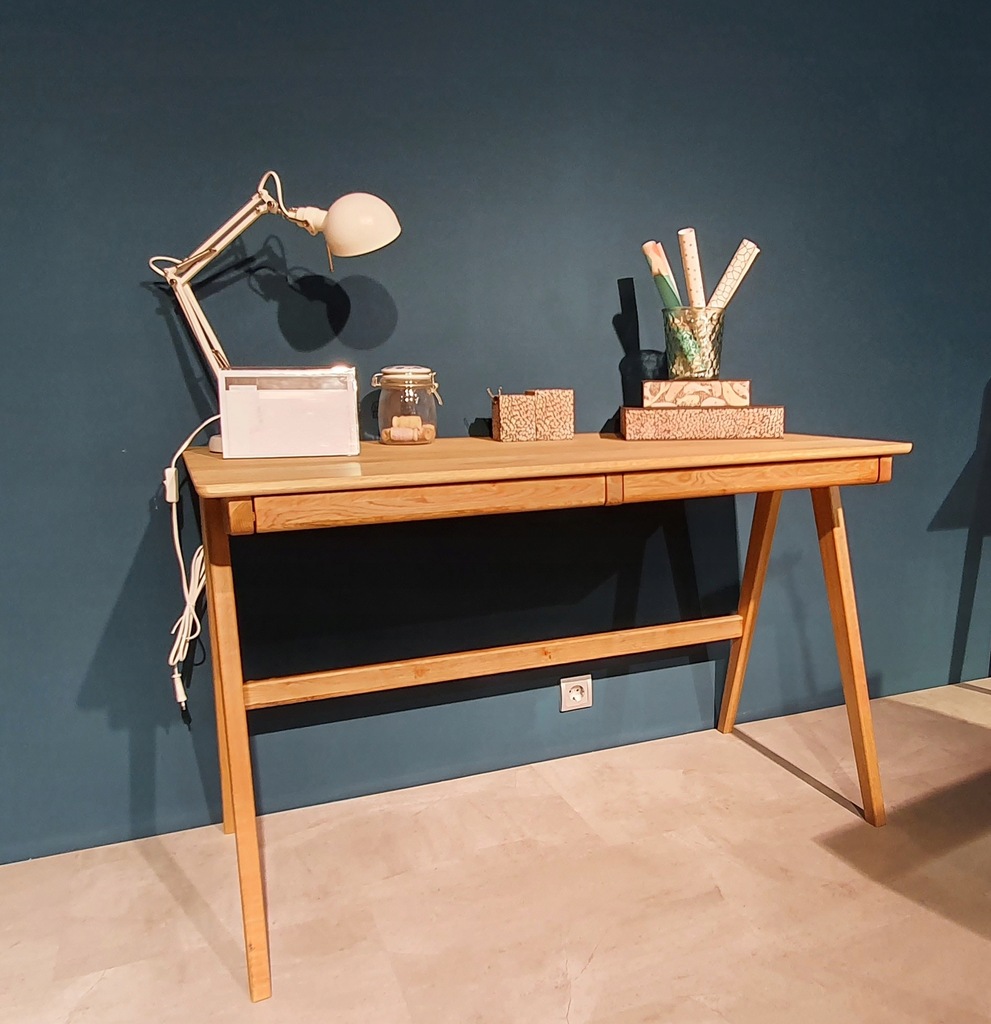 Купить Дубовый письменный стол в скандинавском стиле Dela: отзывы, фото ...