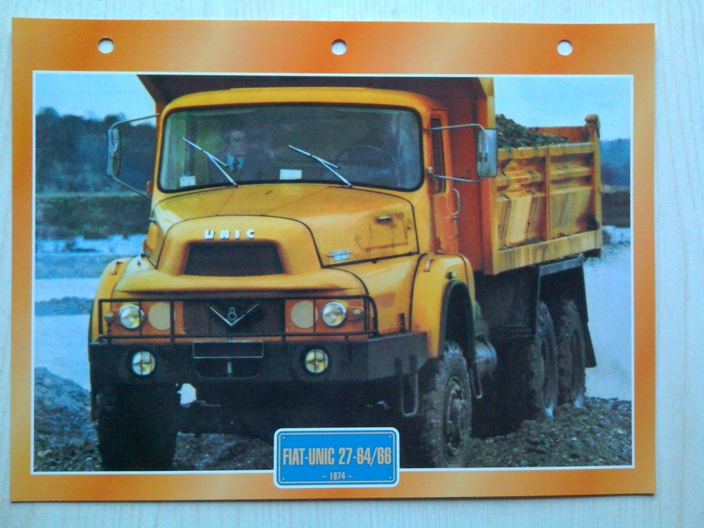 FIAT - UNIC 27-64/66 1974 - 7904300870 - oficjalne archiwum Allegro