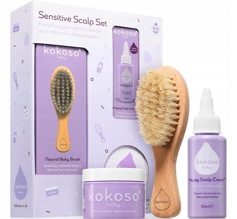 Kokoso Baby Sensitive Scalp Set zestaw do włosów dla dzieci