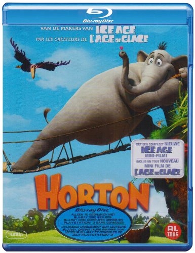 BLU-RAY Animation - Horton Cast: Jim Carrey, Steve