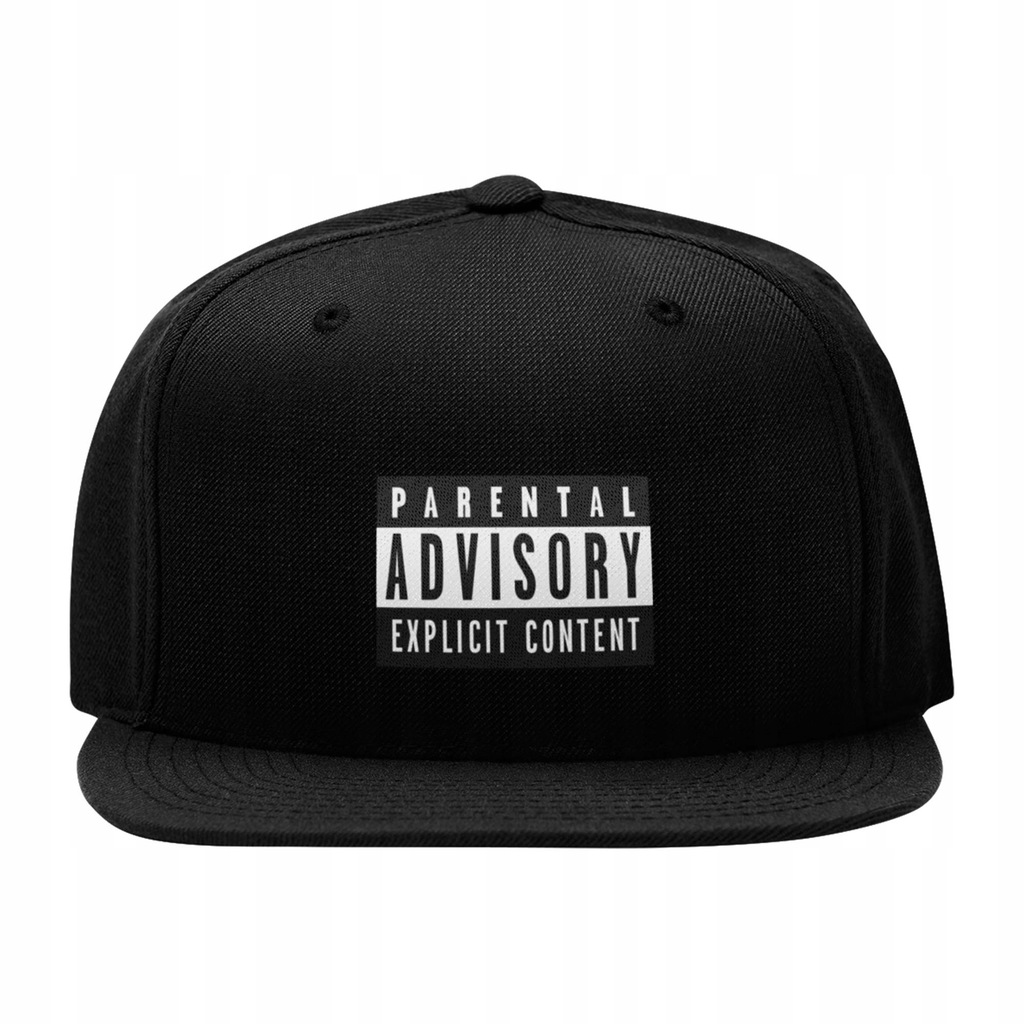 Czapka Snapback Parental Advisory cenzura fullcap