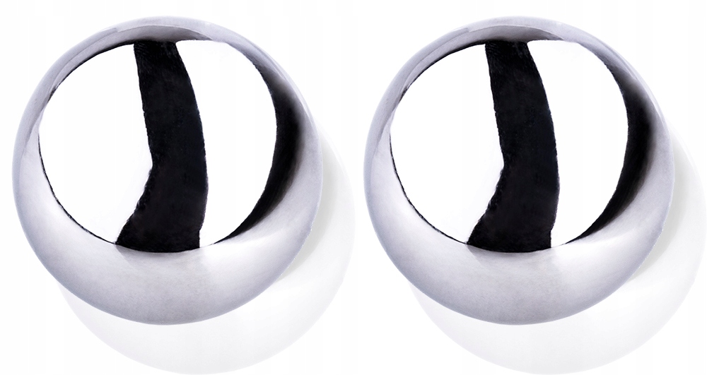 Dwie Jednakowe Metalowe Kulki Naladowano 2 METALOWE KULKI GEJSZY rozm. ŚREDNI 222gramy 3cm - 7617370391