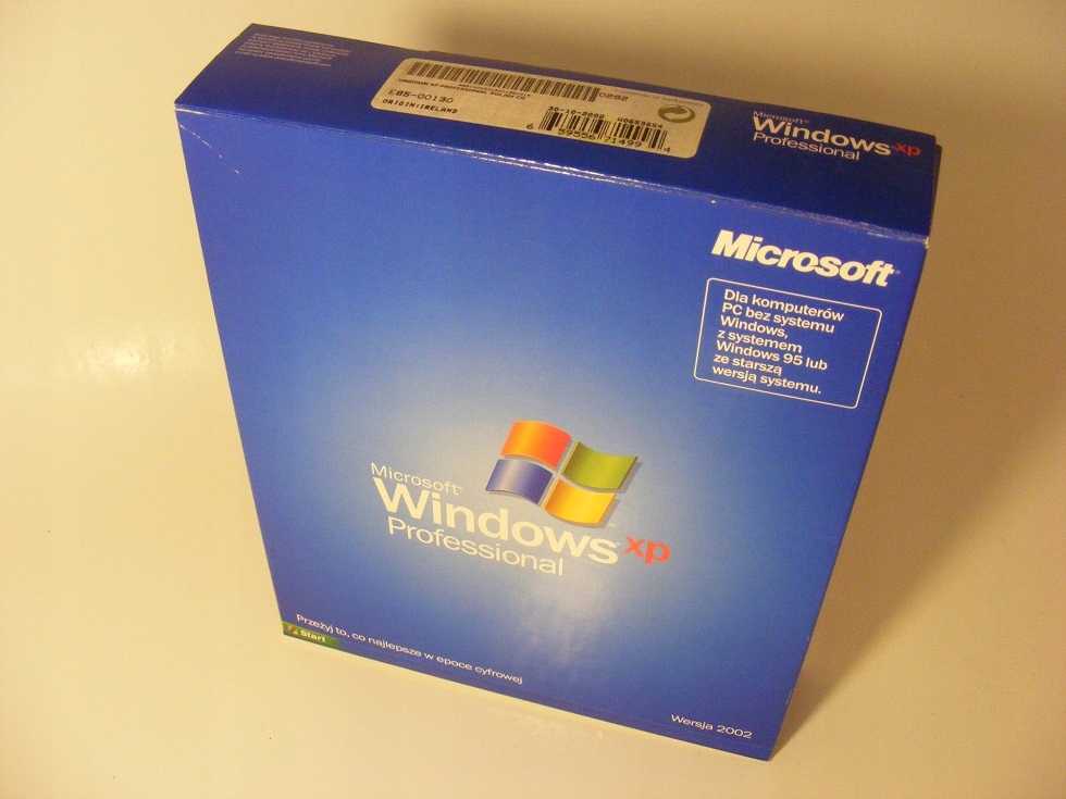 Windows XP Professional PL BOX 11823490715 oficjalne archiwum Allegro