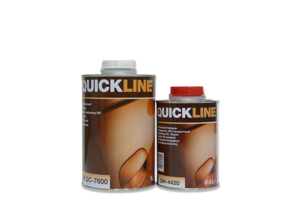 PPG - Quickline - lakier bezbarwny SR 7600 1L+utw.