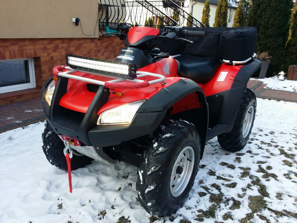 HONDA RINCON 680 Wyciągarka. Zarejestrowany w PL