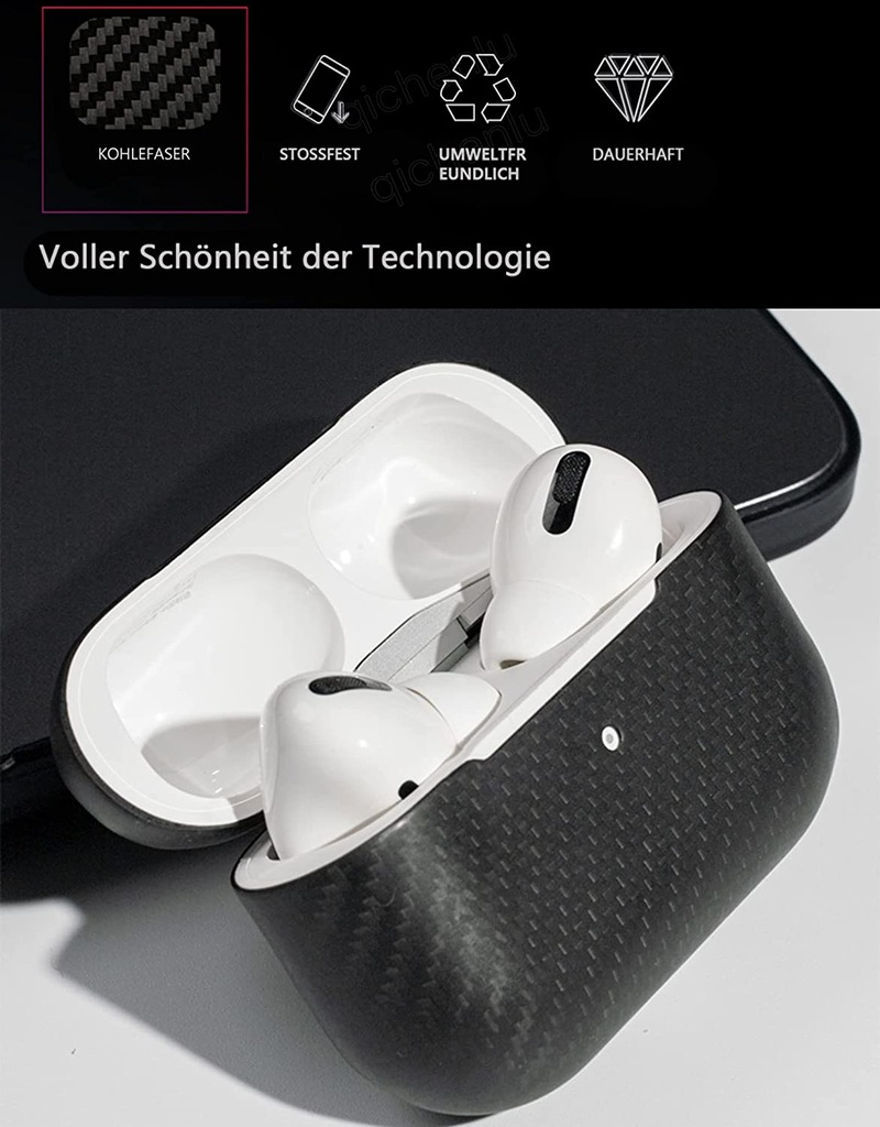 AirPods Pro etui ochronne carbon