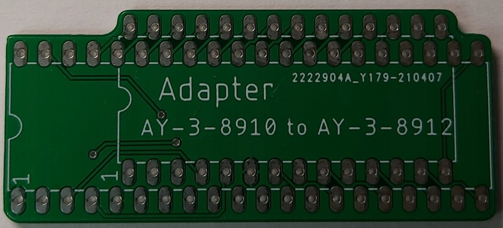 Adapter AY-3-8910 do AY-3-8912