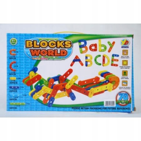 BLOCKS WORLD KLOCKI KONSTRUKCYJNE