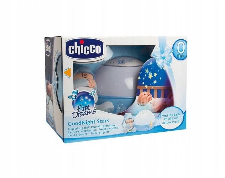 PROJEKTOR GWIAZDEK NIEBIESKI, CHICCO