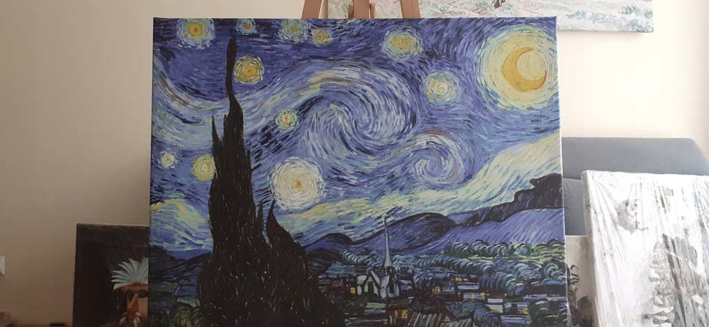 Vincent van Gogh Gwiaździsta noc 120x80 cm obraz