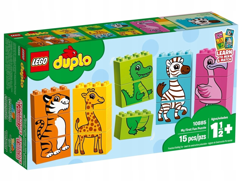 LEGO Duplo - Moja pierwsza układanka 10885 nowy