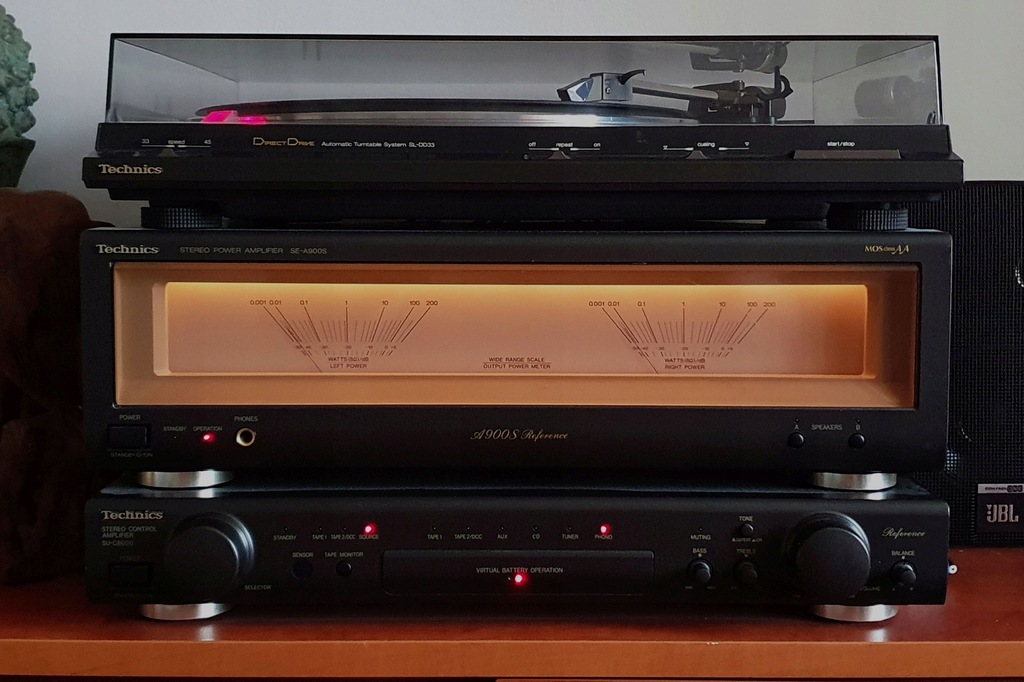 TECHNICS SE-A900S + SU-C800U - WZMACNIACZ pilot