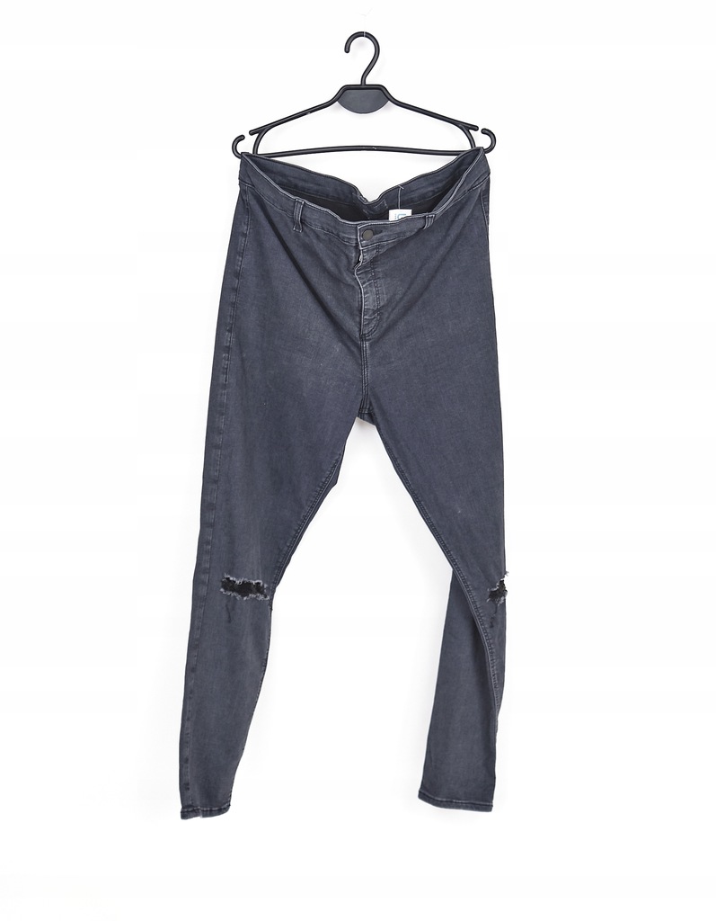 SPODNIE DAMSKIE JEANSY Z DZIURAMI TOPSHOP R. 36/32