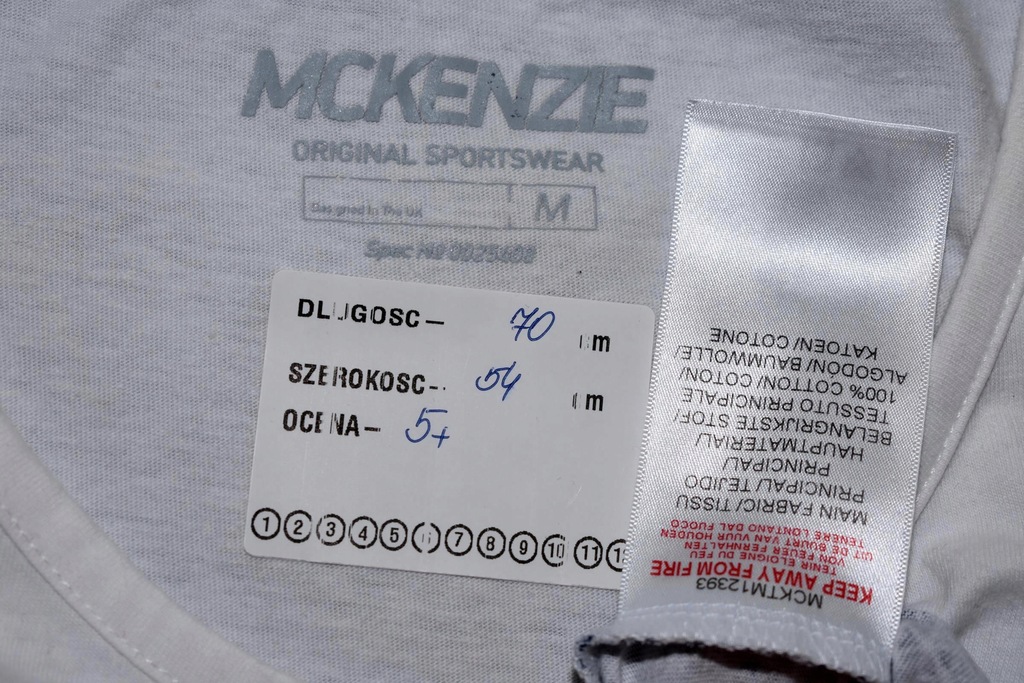 MM 63 MCKENZIE_ORYGINAL SPORTSWEAR LOGO TEE_M 9439962316 oficjalne archiwum Allegro