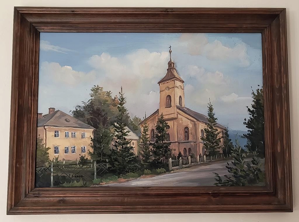 Obraz – Kościół ewangelicki w Goleszowie – Jan Sikora