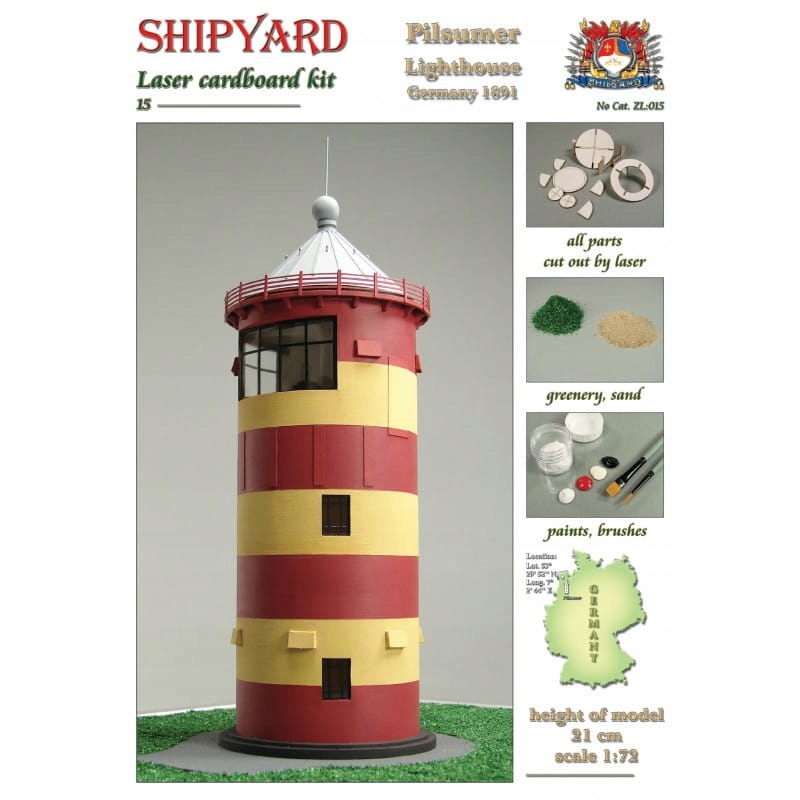 ShipYard ZL:015 Latarnia Morska Pilsumer 1/72