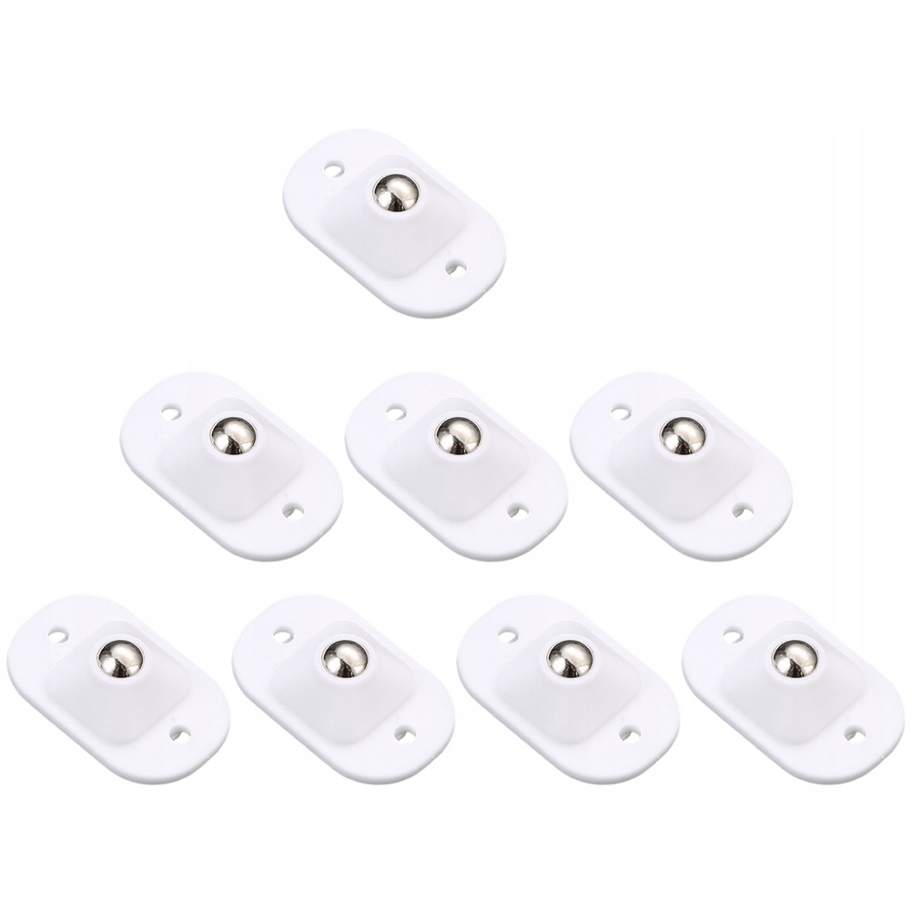 8pcs Caster Wheel Self-adhesive Trash Can Caster