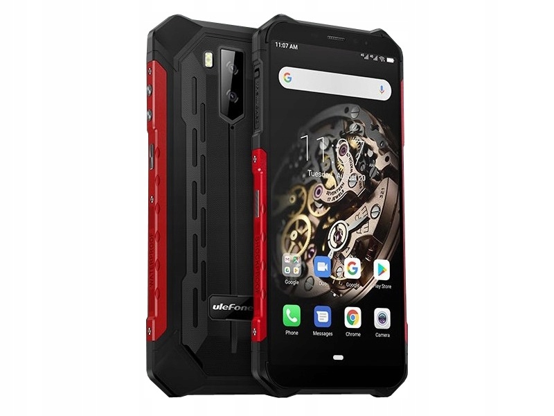 Czerwony Smartfon ULEFONE Armor X5 3/32GB IP69K