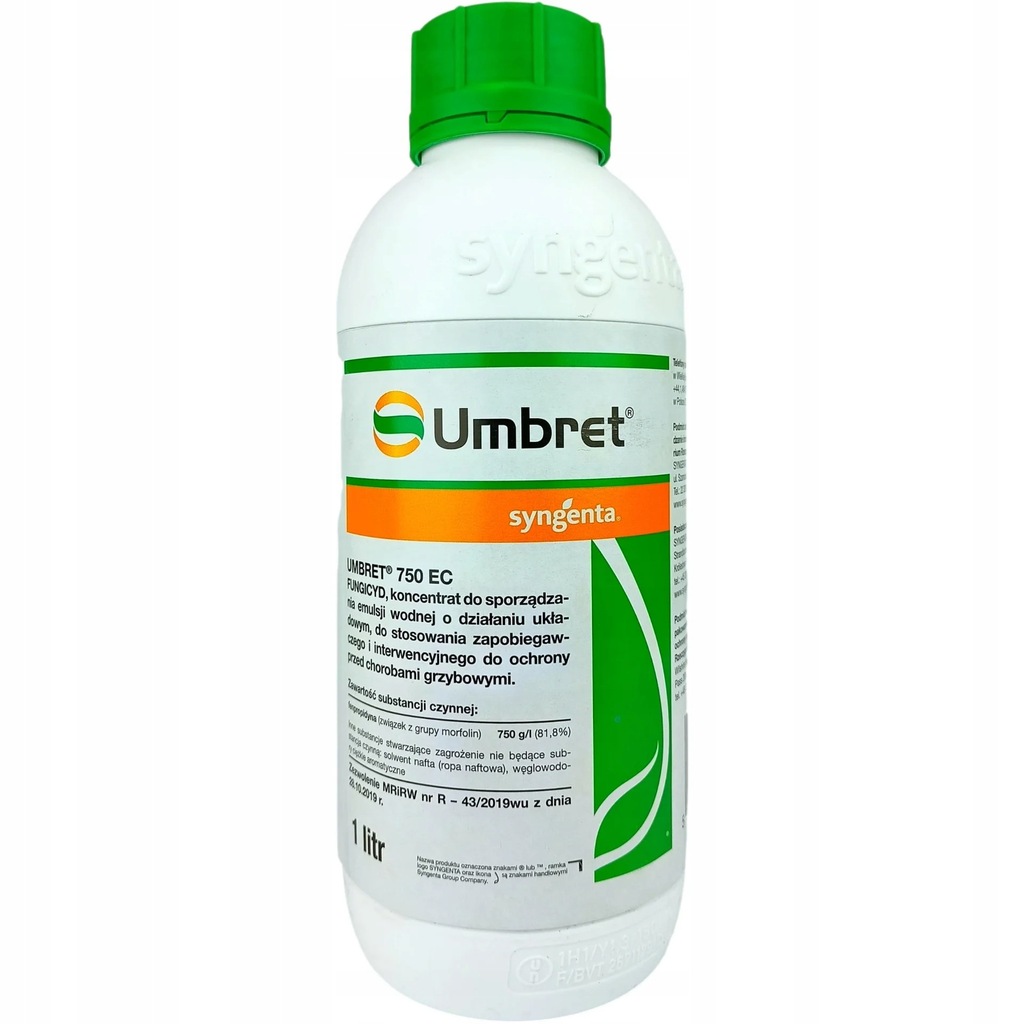 UMBRET 750 EC 1L OPRYSK GRZYBOBÓJCZY MĄCZNIAK PRAWDZIWY ZBÓŻ TRAW SYNGENTA
