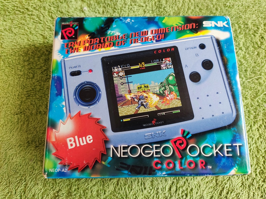 Konsola Neo Geo Pocket Color+box+papiery