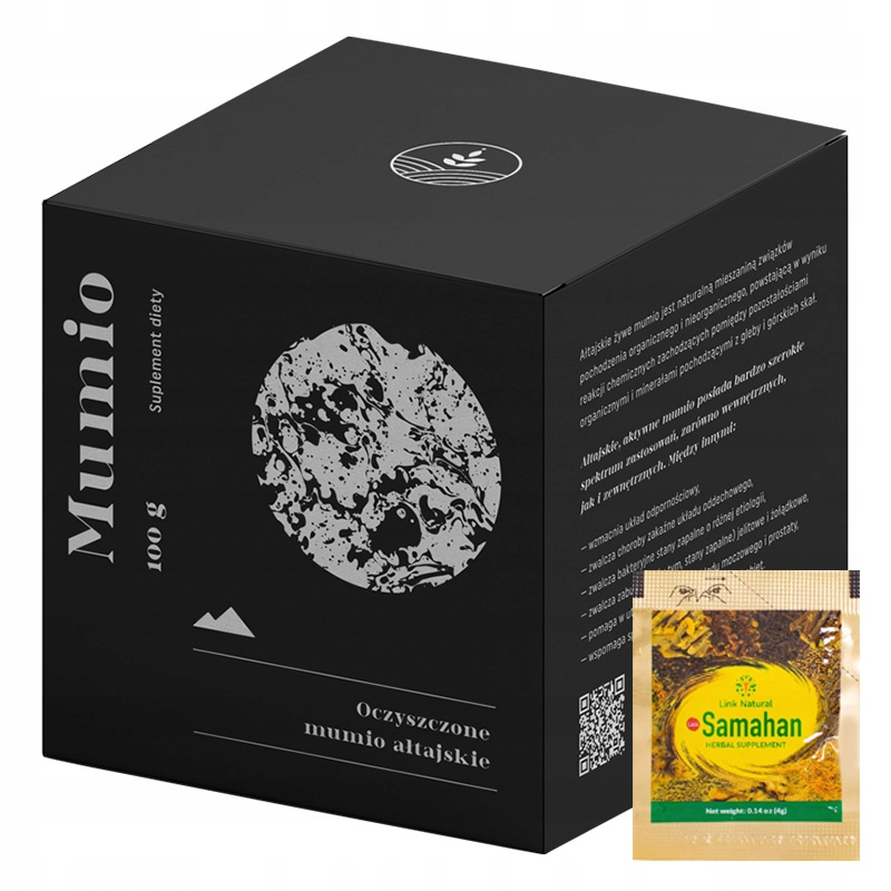Żywe MUMIO ałtajskie, suplement diety 100g Natruly