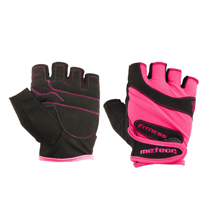 Rękawice fitness Meteor Grip Lady Pink # M