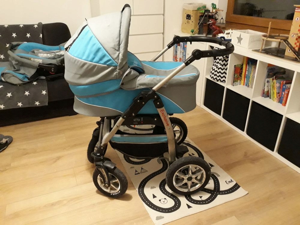 Wózek dziecięcy Baby Merc q7 Exclusive 3 w 1