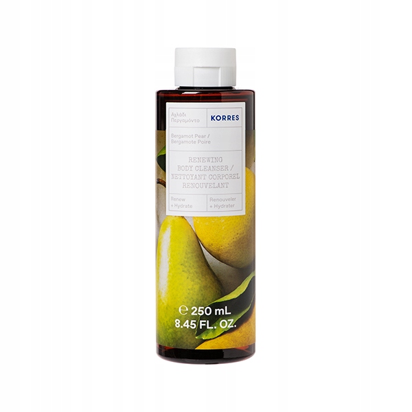 Korres Bergamot Pear Renewing Body Cleanser rew P1