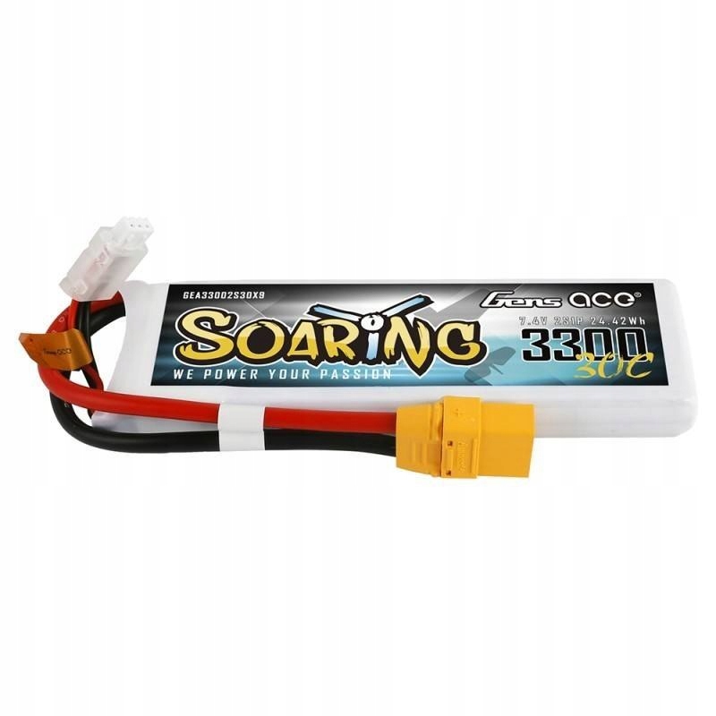 Akumulator Gens Ace Soaring 3300mAh 7.4V 30C 2S1P