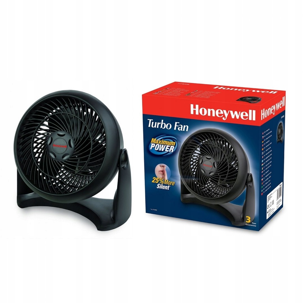 HONEYWELL HT900E TURBO FAN CICHY WENTYLATOR BIURKO 10861220303