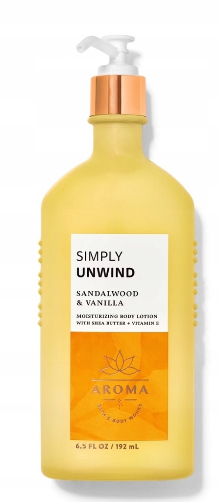 Bath&Body Works Aroma Sandalwood Vanilla 192 ml nowe
