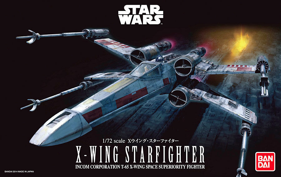 Купить X-Wing T-65 Red Squadron 1/72 Bandai Star Wars: отзывы, фото, характеристики в интерне-магазине Aredi.ru