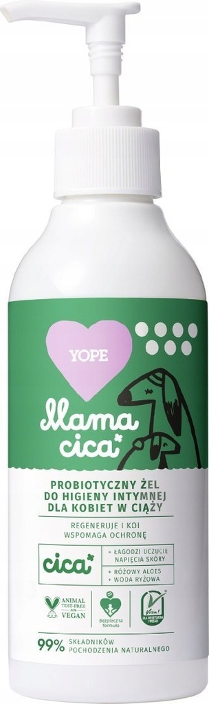 Yope Mama Cica Probiotyczny Żel do higieny intymnej dla kobiet w ciąży 300m