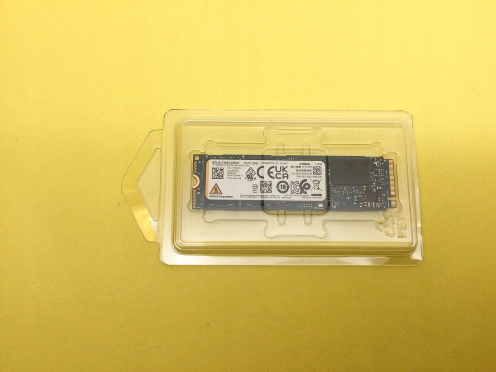 Kioxia PCIe 4.0 M.2 NVMe SSD 512GB - KXG80ZNV512G