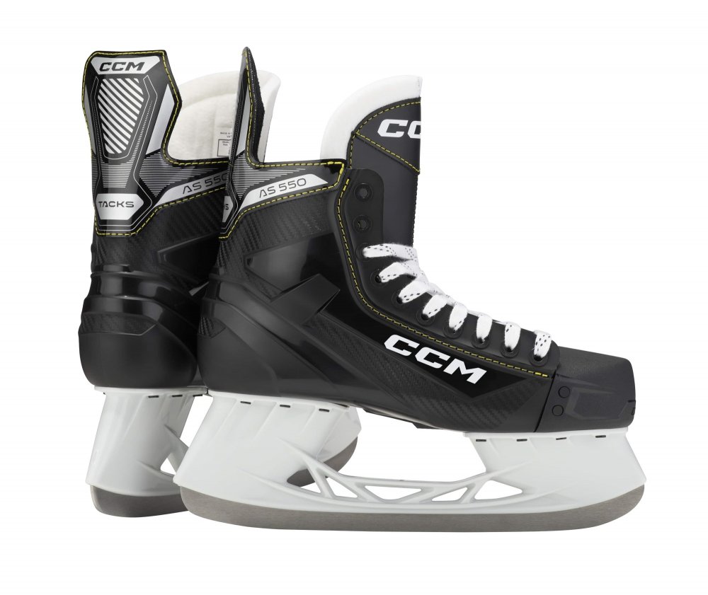 CCM Tacks AS 550 IN Regular Łyżwy hokejowe nowe z delikatną wadą EU 40.5