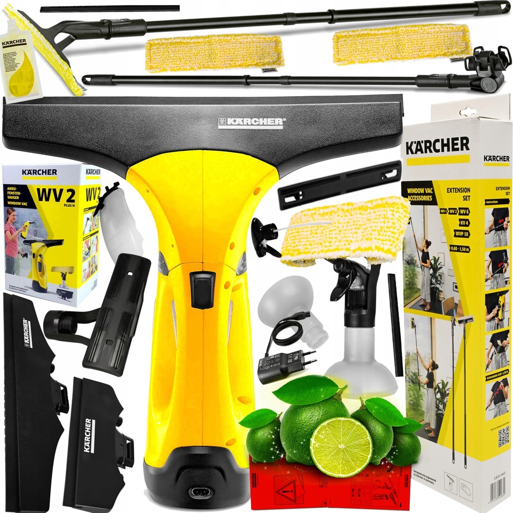 Купить KARCHER WV2 WV ОКОНОМОЙКА 2 ВЫСОКИХ ОКНА: отзывы, фото, характеристики в интерне-магазине Aredi.ru