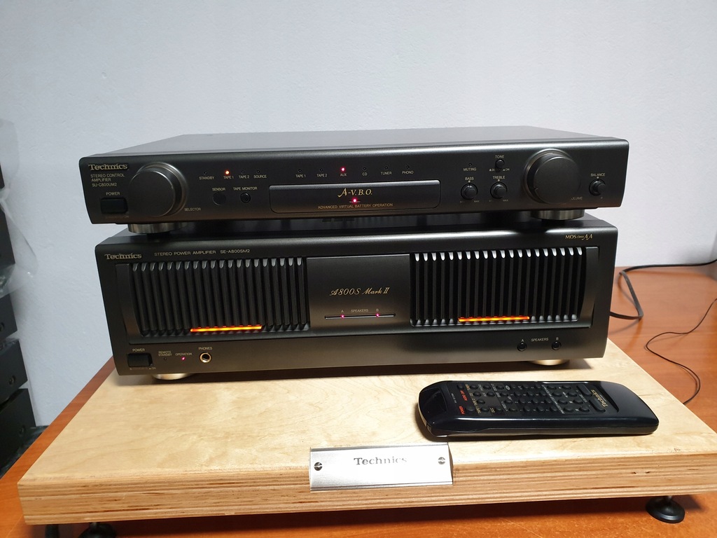 Wzmacniacz Technics SU-C800UM2+SE-A800SM2 MARK 2