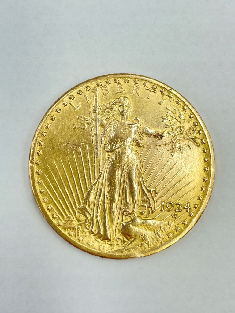 Moneta 20 dolarów USA 1924