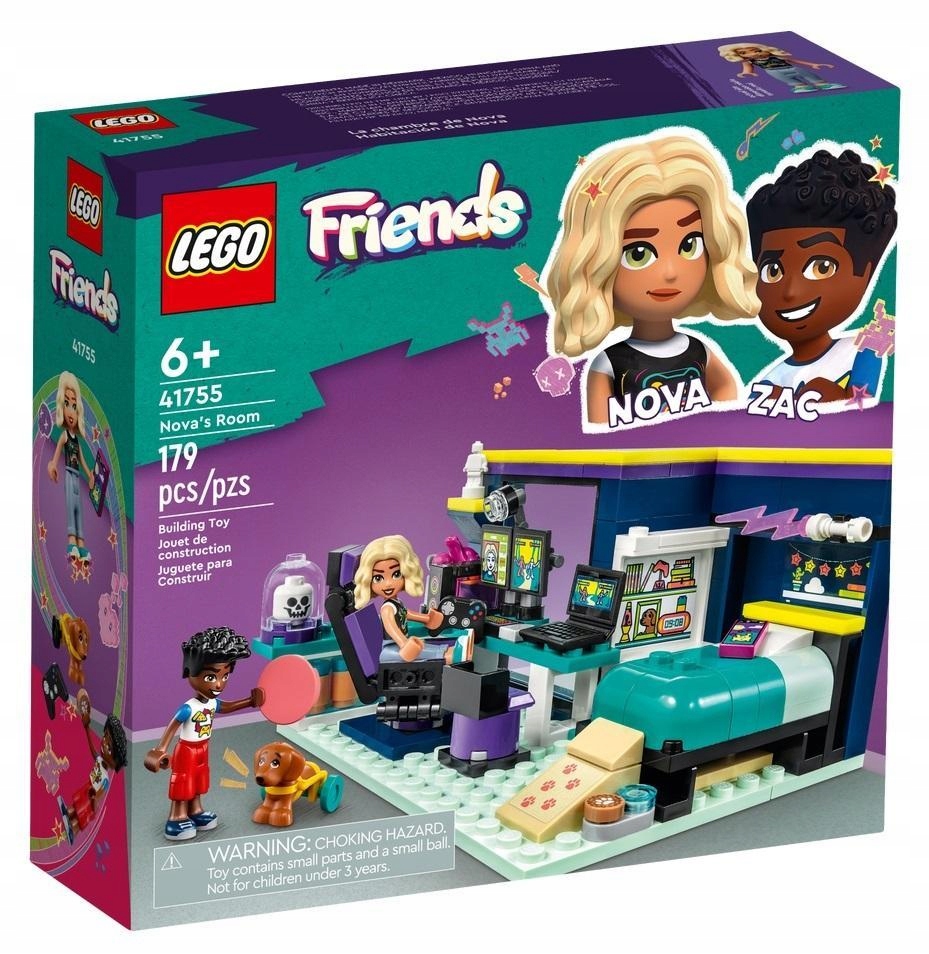 LEGO FRIENDS 41755 POKÓJ NOVY, LEGO