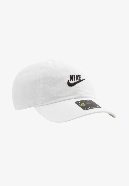 P-477 Czapka z daszkiem NIKE biała UNISEX