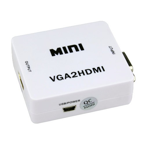 Купить Адаптер аудиоконвертера VGA в HDMI Full HD Wwa: отзывы, фото, характеристики в интерне-магазине Aredi.ru